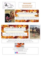 Stages de la Toussaints